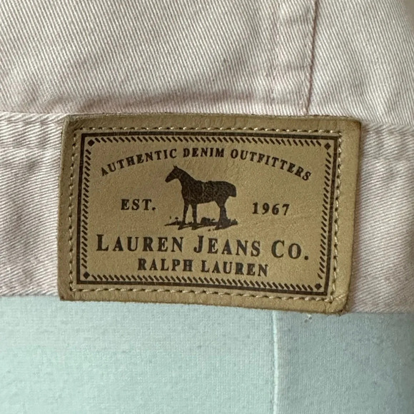 RALPH LAUREN JEANS CO. Jean Jacket Western Casual Light Pink Denim, Size 1X - Picture 11 of 15